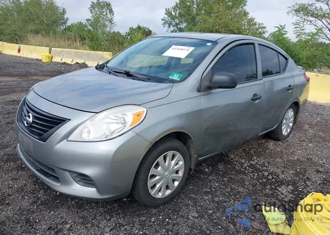 2014 Nissan Versa 1.6 S+ from USA, damaged, VIN 3N1CN7AP2EL810598